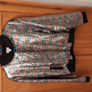 Lularoe Sequin Stevie Jacket